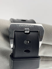 Panerai Luminor Stainless Steel Black Dial 44mm Manual Wind Men's Watch PAM00111