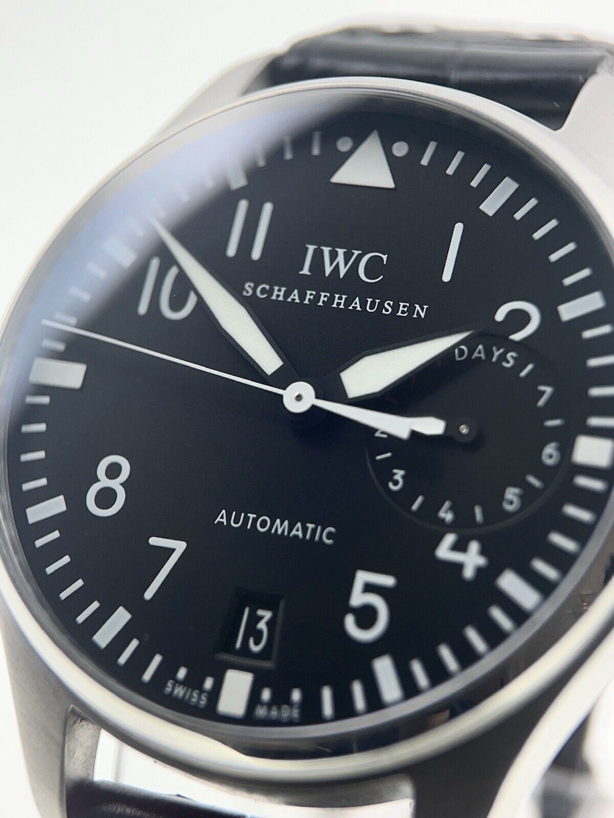 IWC SCHAFFHAUSEN Big pilot watch IW500401 7 Days Automatic Men's Watch