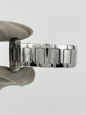 Jaeger LeCoultre Reverso Squadra Stainless Steel Diamond Women's Watch 234.8.47