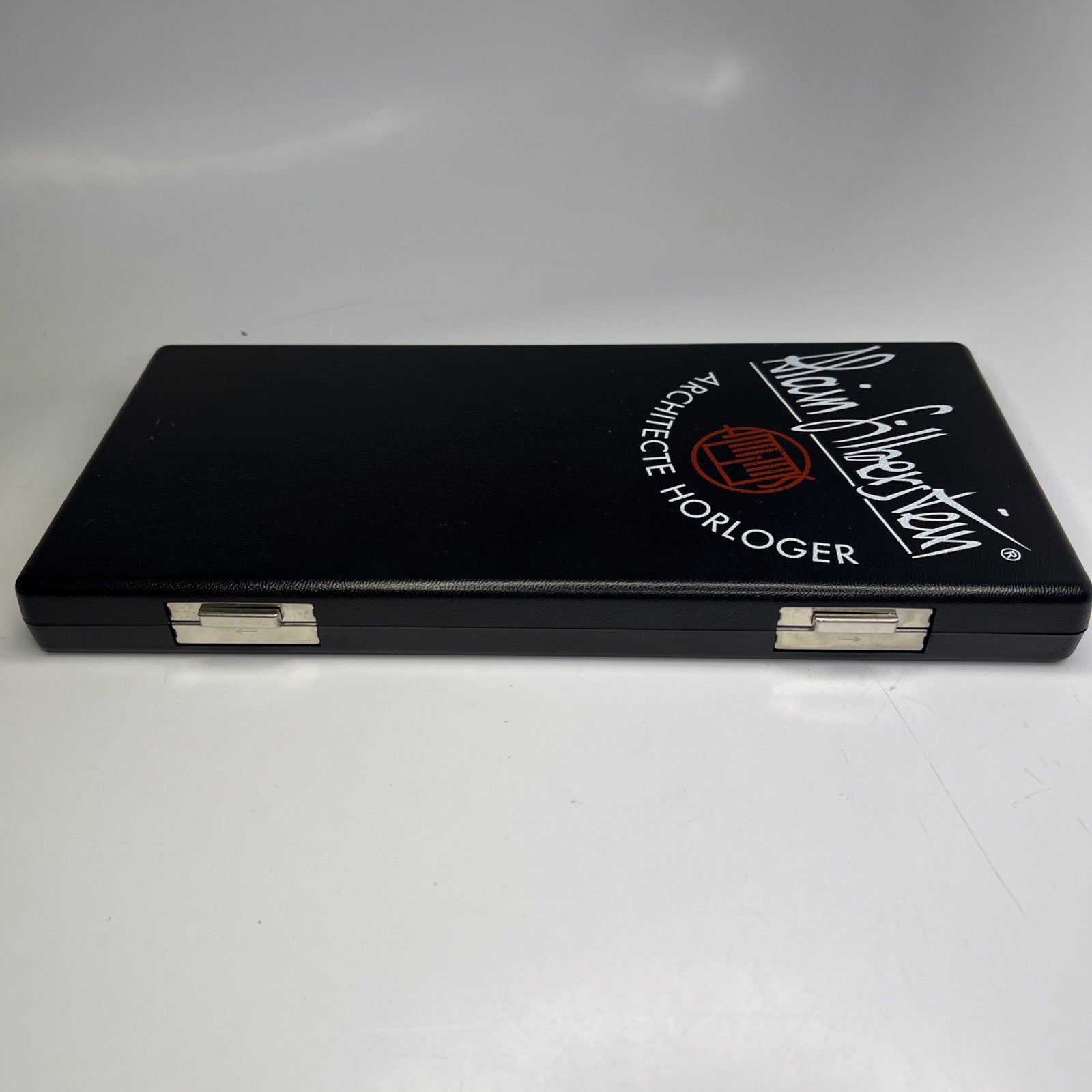 Alain Silberstien 39.5mm Titanium Automatic Date Watch Mother Pearl Dial w/ Box