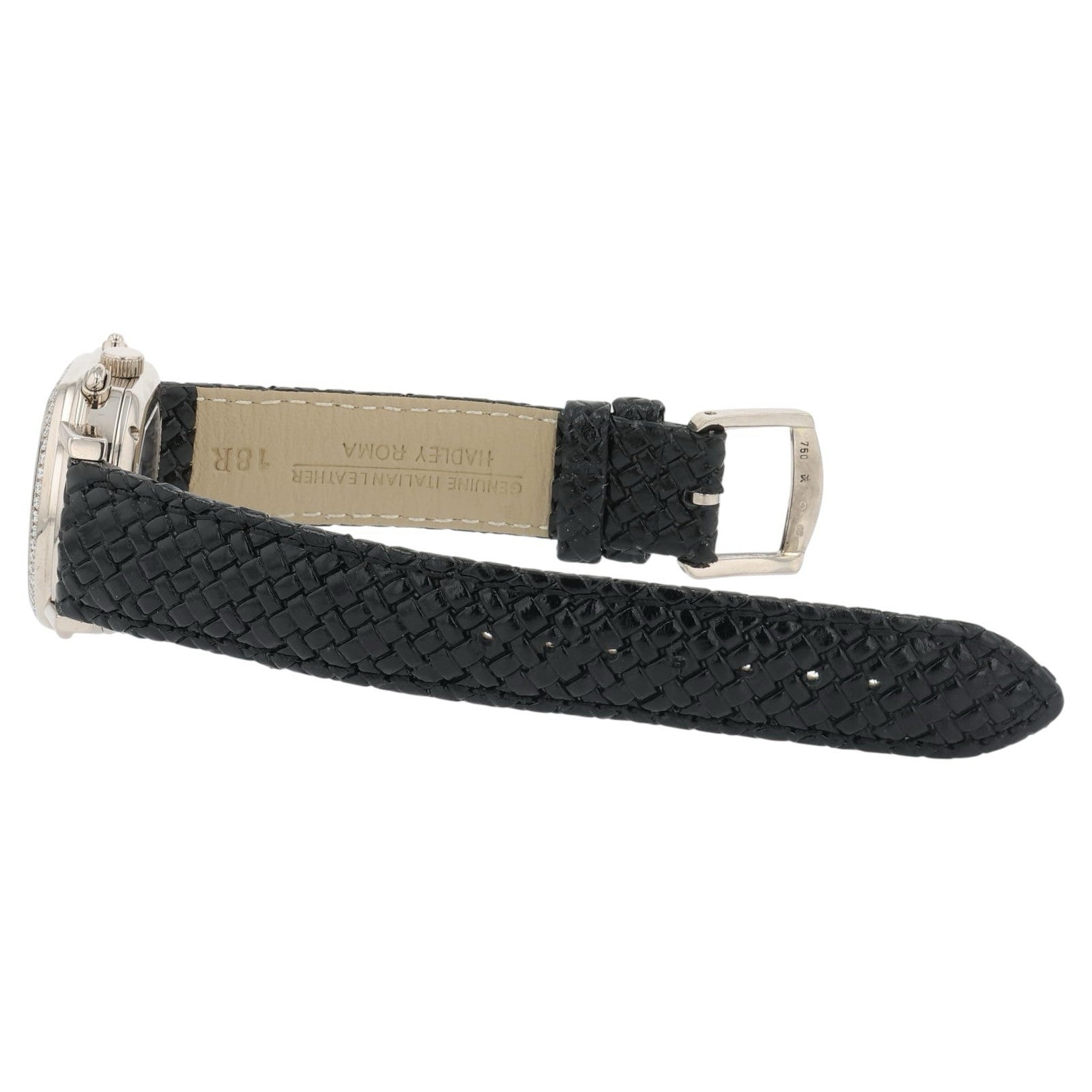 Daniel Roth Chronograph 18k White Gold Silver Dial 31x34mm Automatic Watch C447