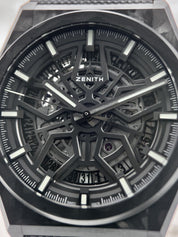 Zenith Defy Classic Black Carbon 10.9000.670/80.R795 Men’s Automatic Watch B&P