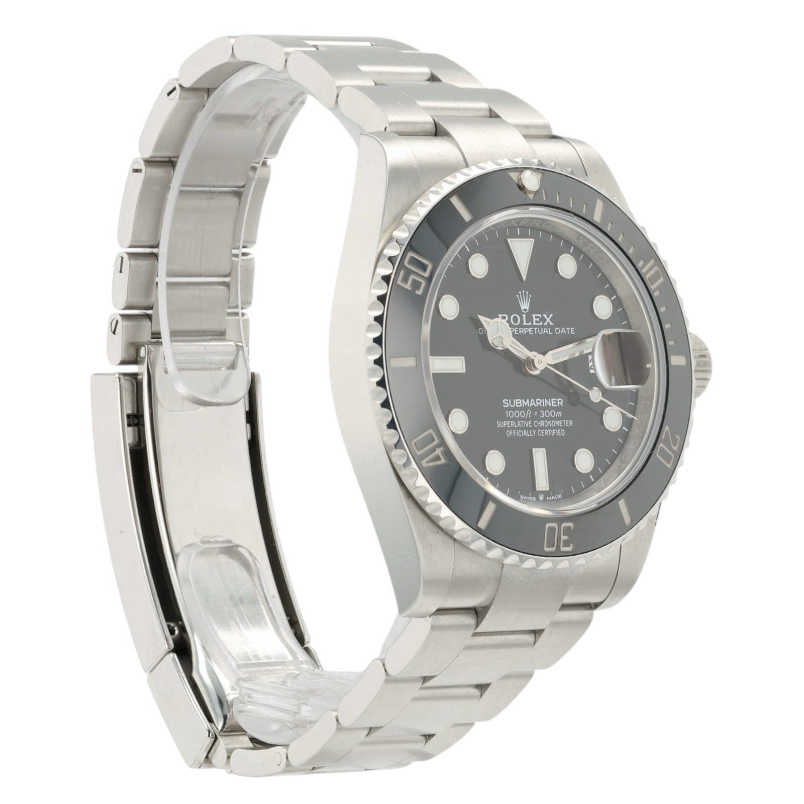 Rolex Submariner Black Dial Stainless Steel 41mm Automatic Men’s Watch 126610LN