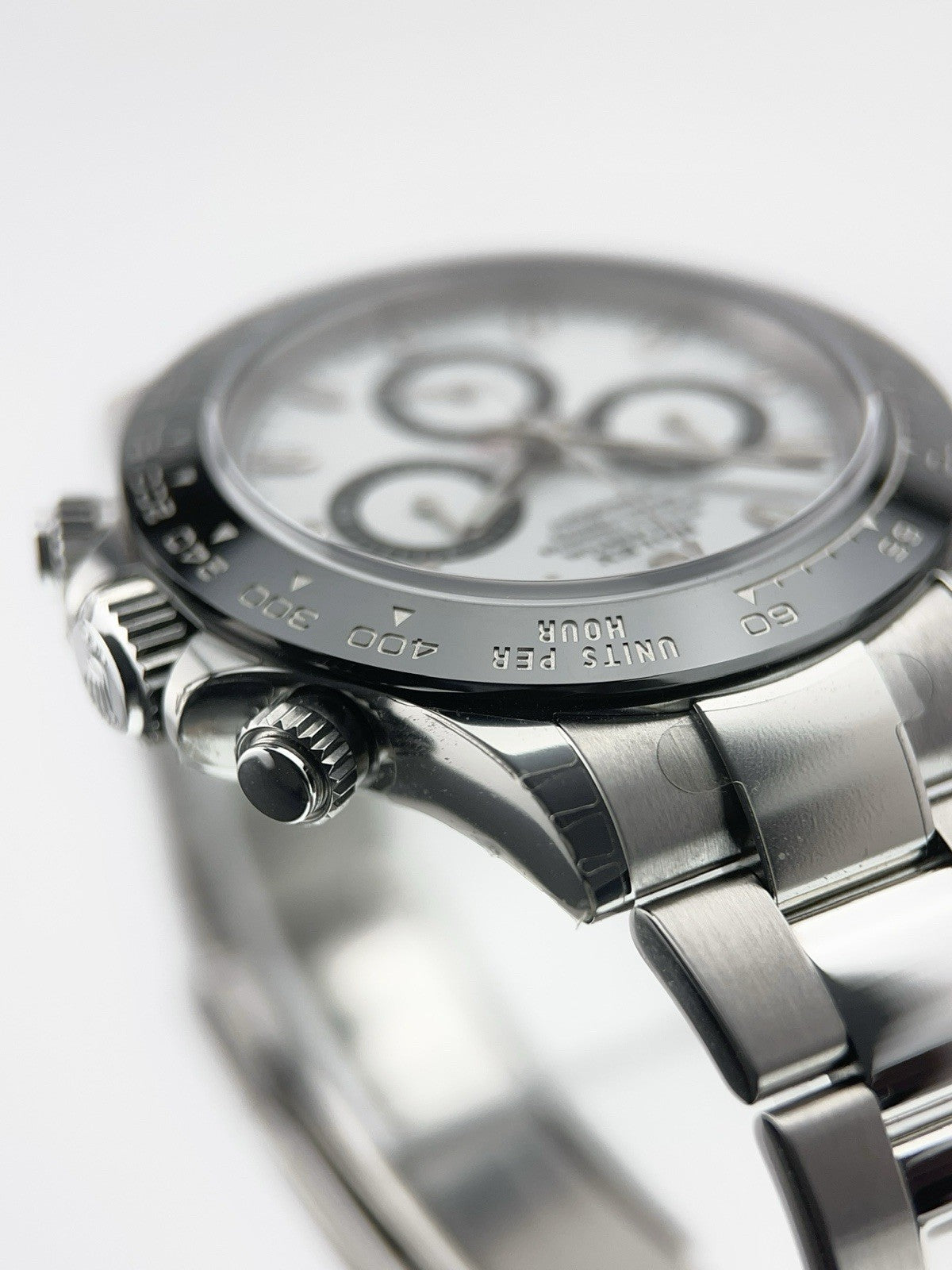 NEW Rolex Daytona Panda Stainless Steel White Dial 40mm Automatic Men’s 116500LN