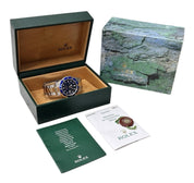 Rolex Submariner Date Gold & Steel Blue Dial 40mm Automatic Mens Watch 16613LB