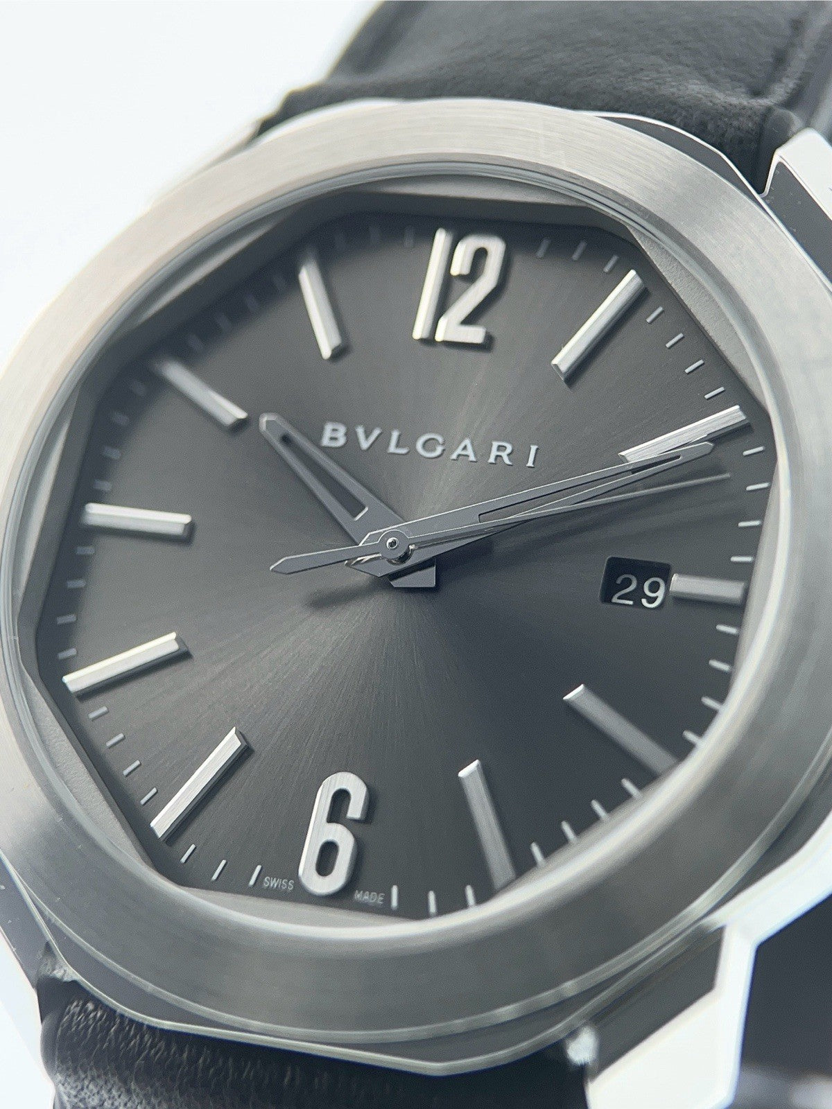 Bulgari Octo Stainless Steel Gray Dial 41mm Automatic Movement Mens Watch OC41S
