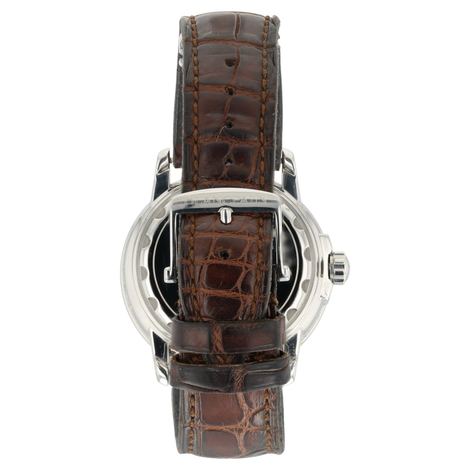 Blancpain Leman Black Dial Stainless Steel 38mm Automatic Men’s 2160.1130.53