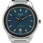 Piaget Polo Stainless Steel Green Dial 42mm Automatic Mens Watch G0A45005