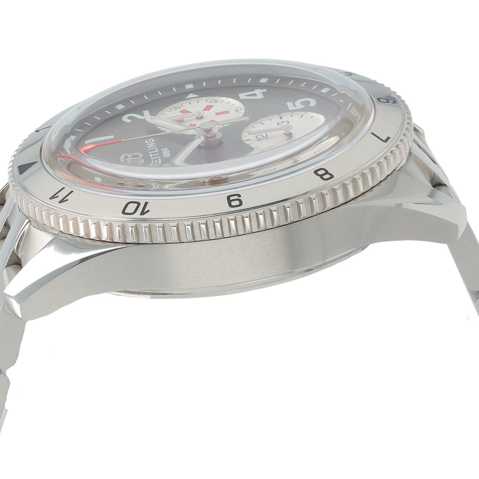 Breitling AVI Chronograph Green Dial Stainless 42mm Automatic Men’s A23380