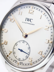 IWC Portuguese Automatic Steel Silver Color Dial 40mm Automatic Men’s IW358303