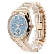Omega Aqua Tera Blue Dial 18k Rose Gold 41mm Automatic Mens 220.50.41.21.03.001