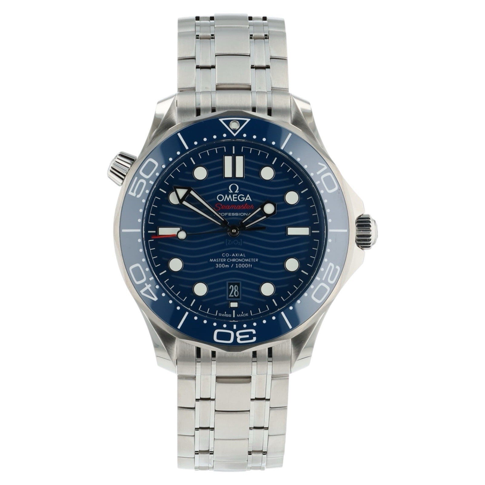 NEW 7/2026 Omega Seamaster Steel Blue Dial Automatic Men’s 210.30.42.20.03.001