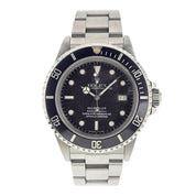 Rolex Sea-Dweller Stainless Steel Black Dial 40mm Automatic Men’s Watch 16660