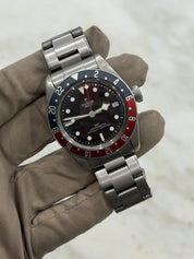 2019 Tudor Black Bay GMT Pepsi Black Dial Stainless Steel Men's Watch 79830RB