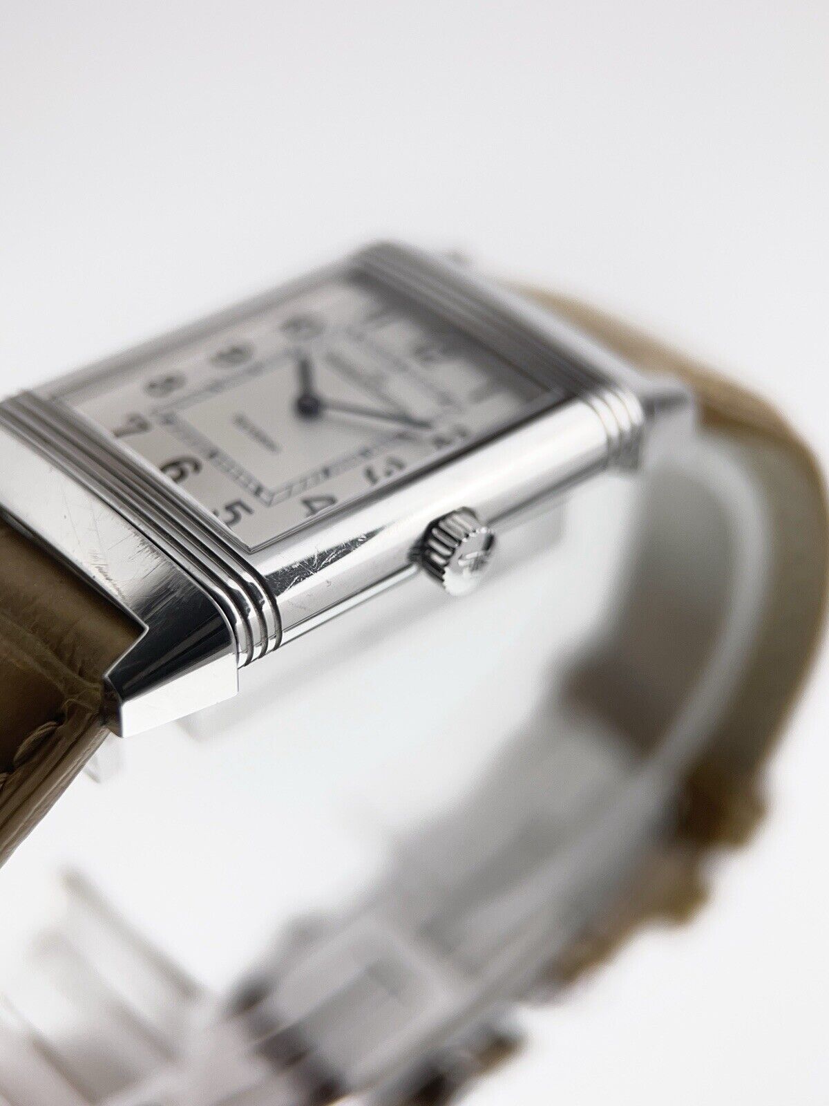 Jaeger LeCoultre Reverso Classique Steel 23mm Manual Wind Mens Watch Q2508410