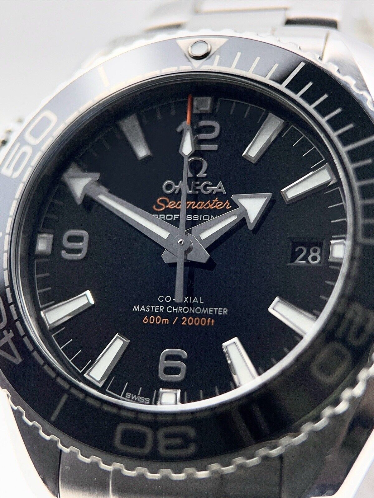 Omega Seamaster Planet Ocean Steel Automatic Mens Watch 215.30.40.20.01.001