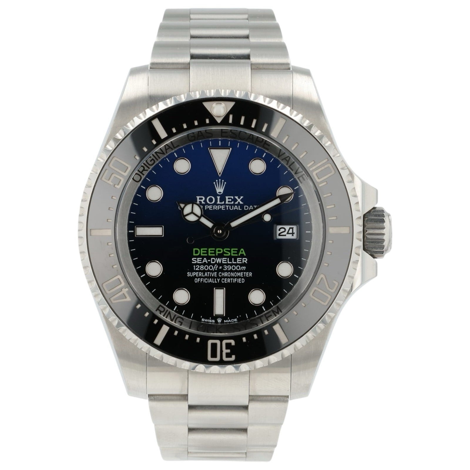 Rolex Deepsea James Cameron Blue Dial Steel 44mm Automatic Men’s Watch 136660