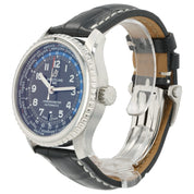Breitling Aviator 8 Black Dial Stainless Steel 43mm Automatic Mens Watch AB3521