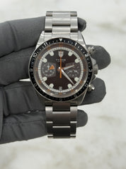 Tudor Heritage Chronograph Auto 42mm Stainless Steel Mens Watch 70330N B&P