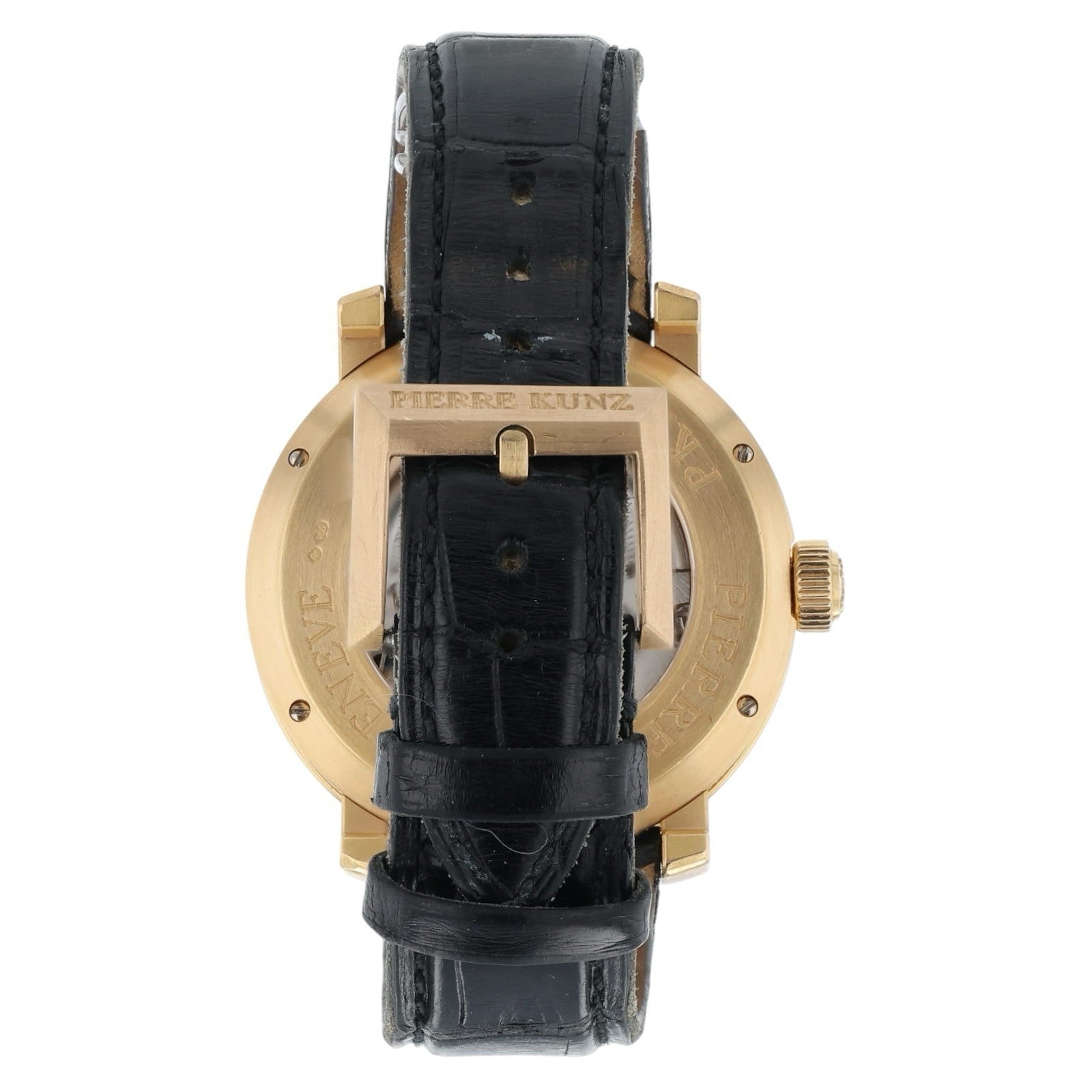 Pierre Kunze Silver Dial 18k Rose Gold 41mm Automatic Men’s Watch PKA006