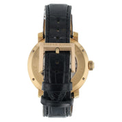 Pierre Kunze Silver Dial 18k Rose Gold 41mm Automatic Men’s Watch PKA006