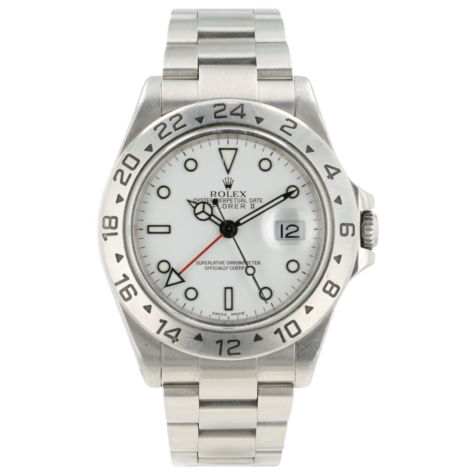 Rolex Explorer II Polar White Dial Stainless Steel 40mm Automatic Men’s 16570