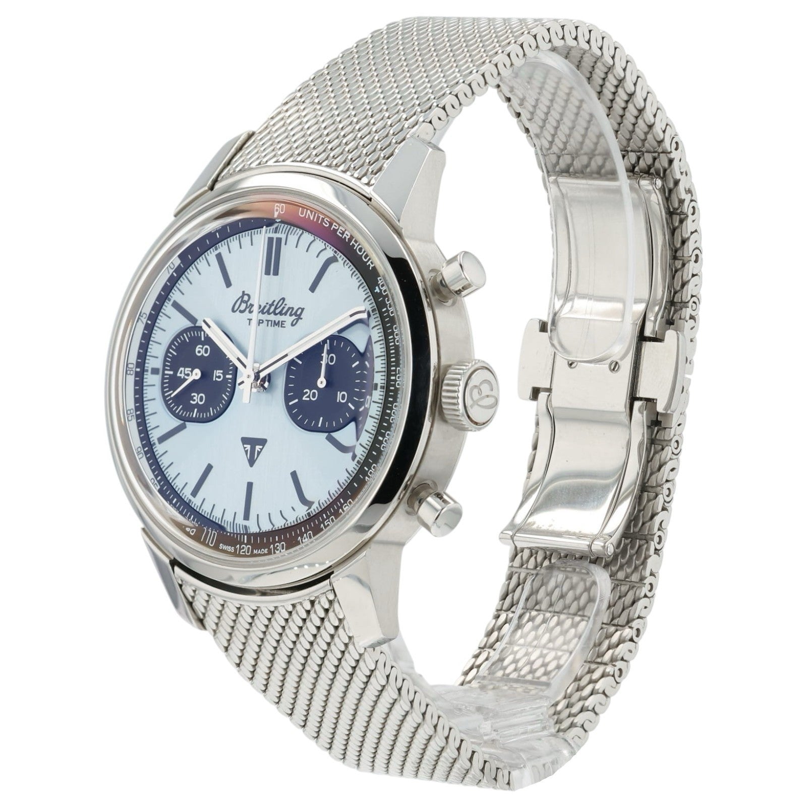 Breitling Top Time Triumph Blue Dial Stainless Steel 41mm Automatic Men’s AB0176