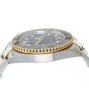 Rolex GMT-Master II Gold & Steel Black Dial 40mm Automatic Mens Watch 116713LN