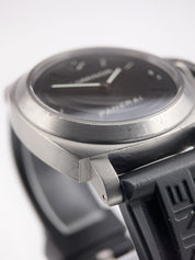 Panerai Luminor Titanium Black Dial 44mm Manual Wind Men's Watch PAM00176