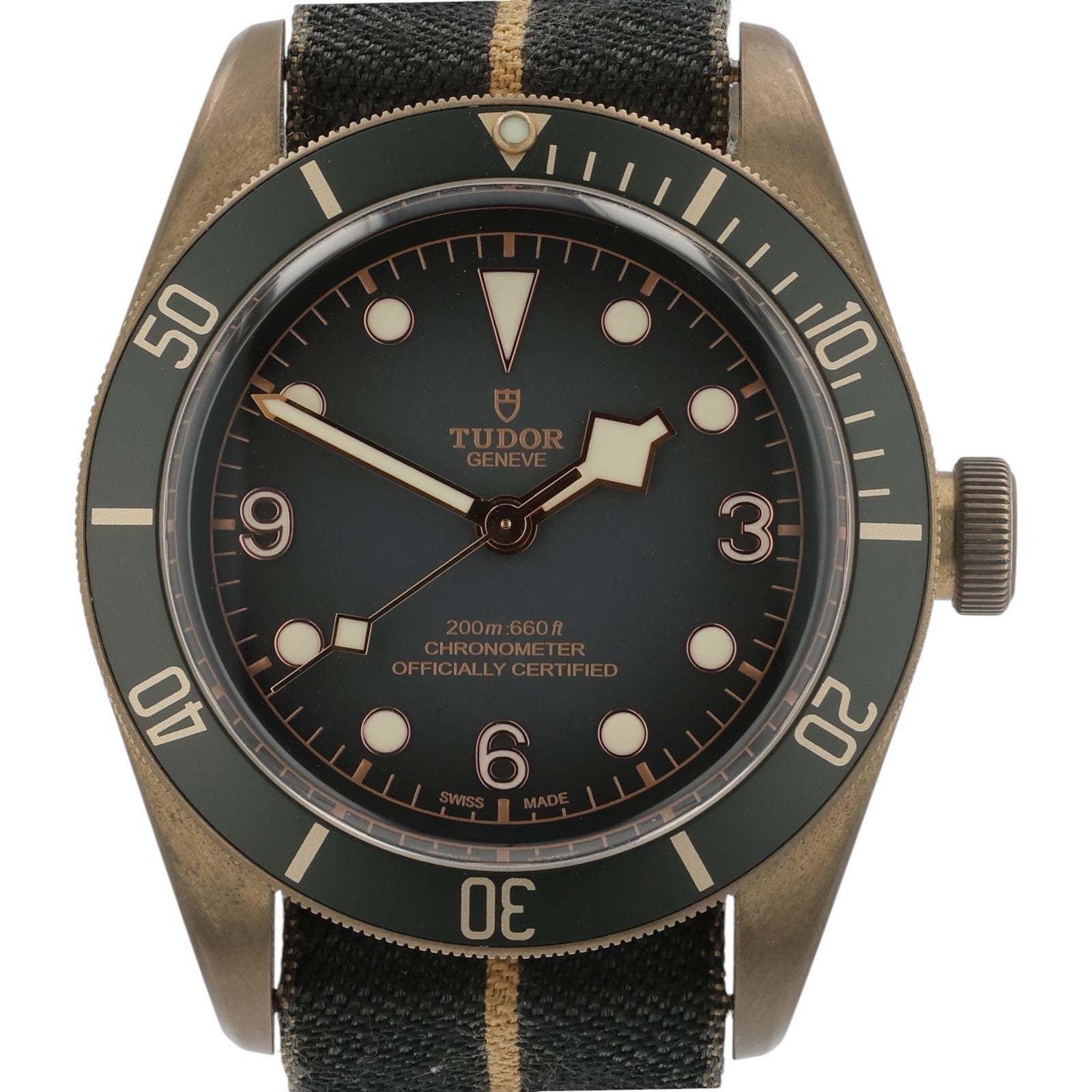 Tudor Black Bay Bronze Grey Dial 43mm Automatic Movement Mens Watch 79250BA