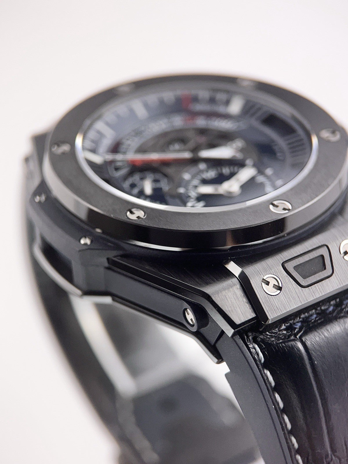 Hublot Big Bang Unico Ceramic Blue Dial 45mm Automatic Mens 413.CX.7123.LR.UCL16