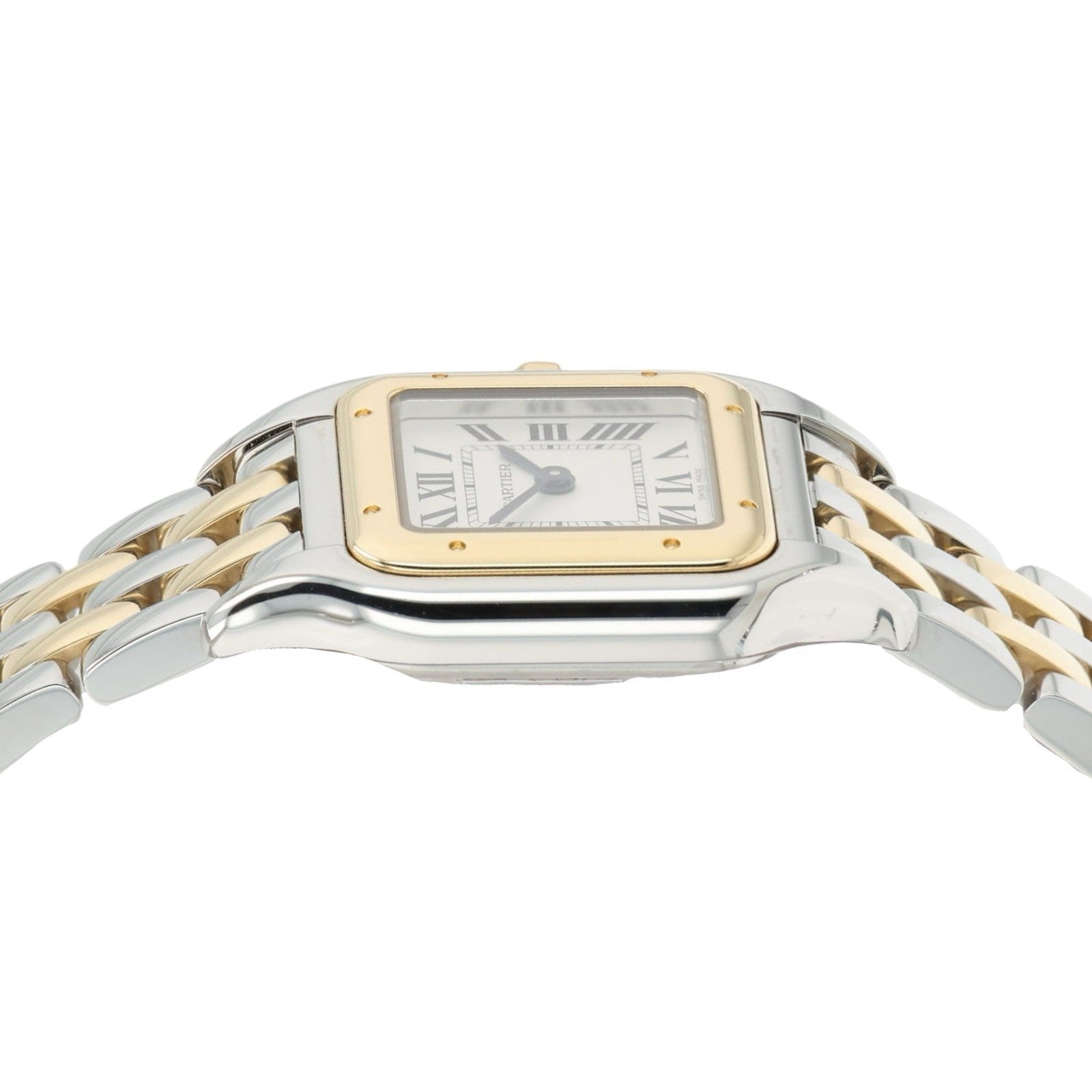 Cartier Panthere Silver Dial Gold & Steel 23x30mm Quartz Women’s Watch W2PN0018