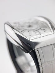 Franck Muller Crazy Hours Stainless Steel White Dial Automatic Men's Watch V45CH