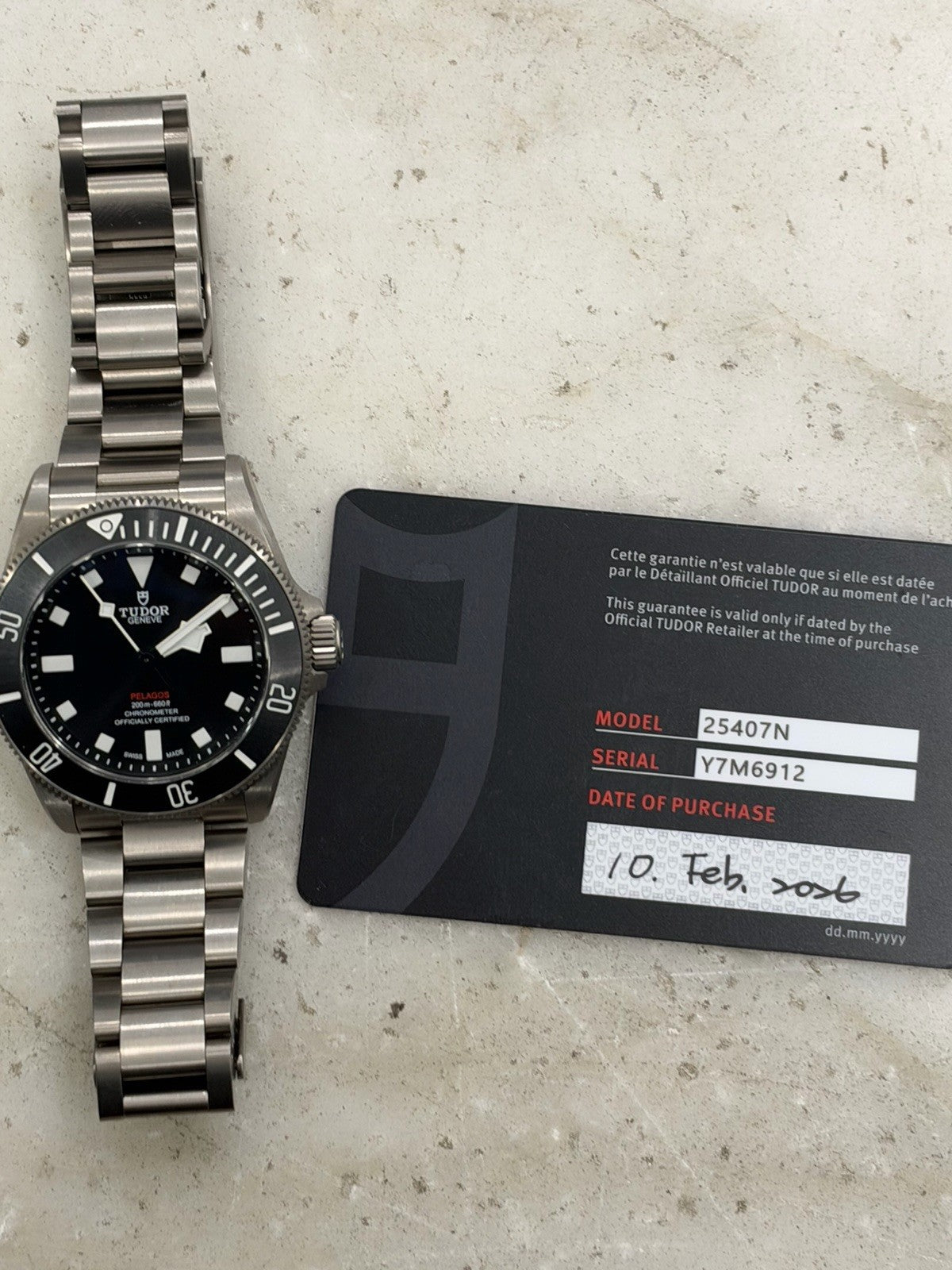 2026 Tudor Pelagos 39mm Titanium Automatic Black Men's Watch 25407N