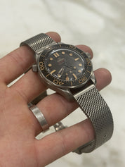 Omega Seamaster Titanium James Bond 007 No Time To Die Watch 210.90.42.20.01.001