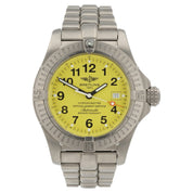 Breitling Avenger Yellow Dial Titanium 44mm Automatic Men’s Watch E173370