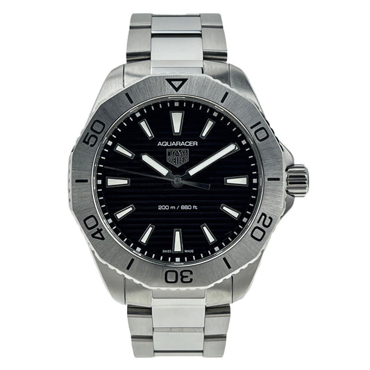 TAG Heuer Men Aquaracer Professional 200 WBP1110 Black Dial Quartz Watch