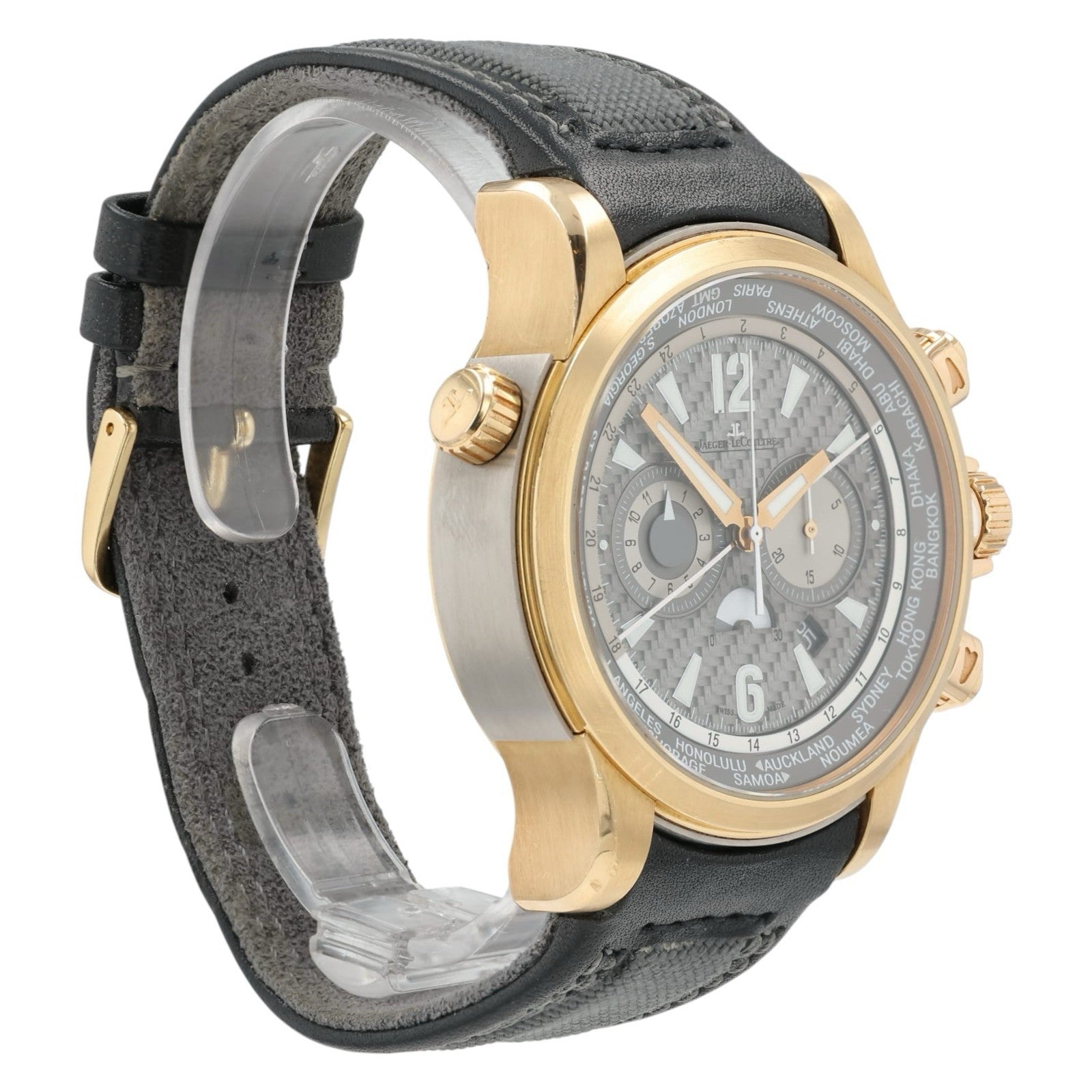 Jaeger LeCoultre Master Compressor Extreme Gray Dial 18k Rose Gold 46mm 150.2.22