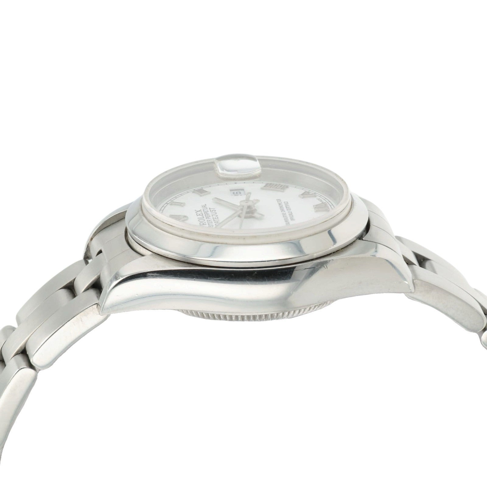 Rolex Datejust White Dial Stainless Steel 26mm Automatic Womens Watch 79160