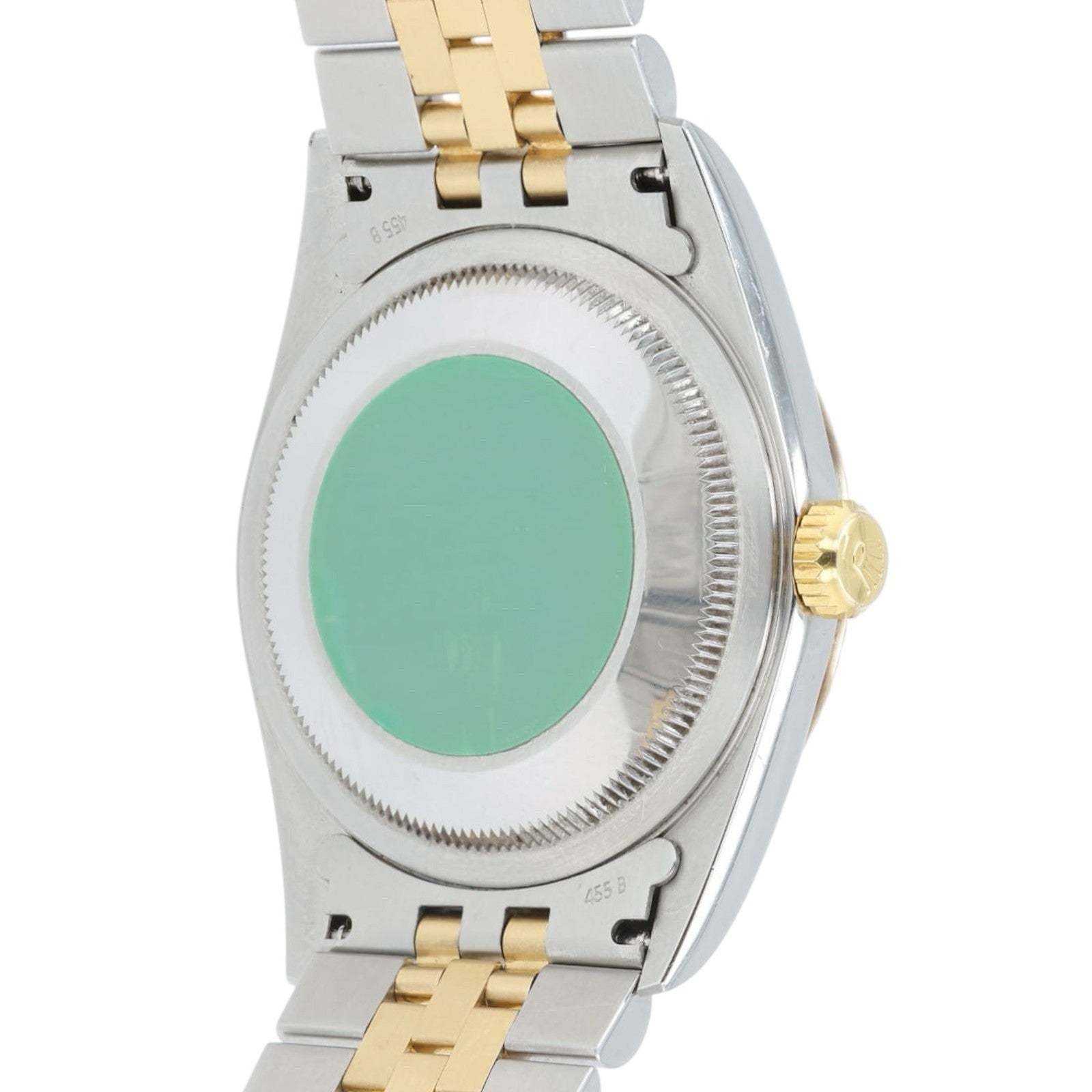 Rolex Datejust Blue Dial 18k Yellow Gold & Steel 36mm Automatic Mens Watch 16233