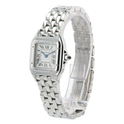Cartier Panthere Silver Dial Stainless Steel 22mm Quartz Women's Watch WSPN0006