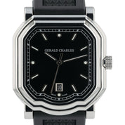 Gerald Charles Maestro Stainless Steel Black Dial 39mm Automatic Mens GC2.0-A-00
