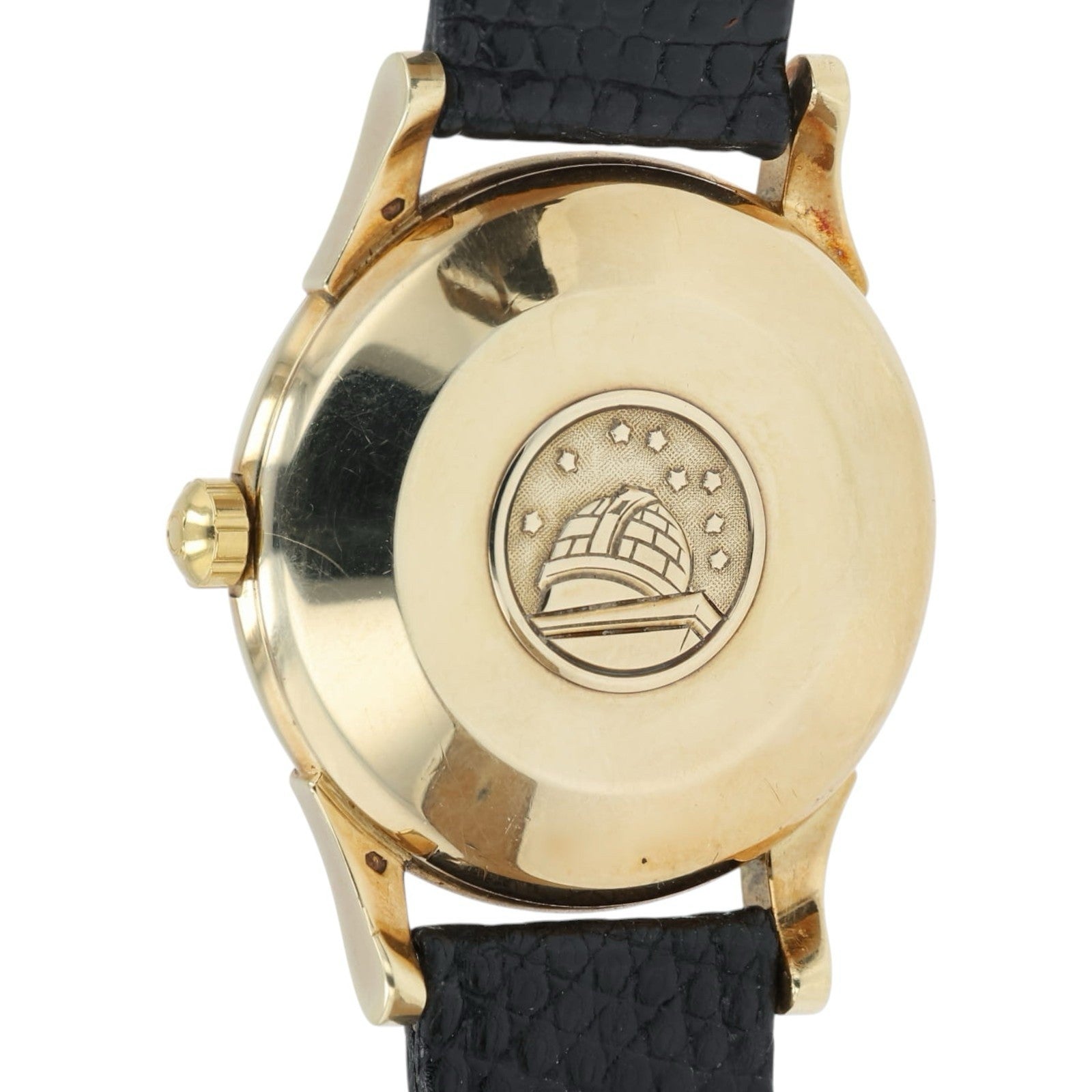 Omega Constellation Silver Dial 18k Yellow Gold 35mm Automatic Men’s Watch 2852