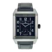 Jaeger-Le Coultre Reverso Squadra Home-time Steel Black Dial 35mm Auto Q700868P