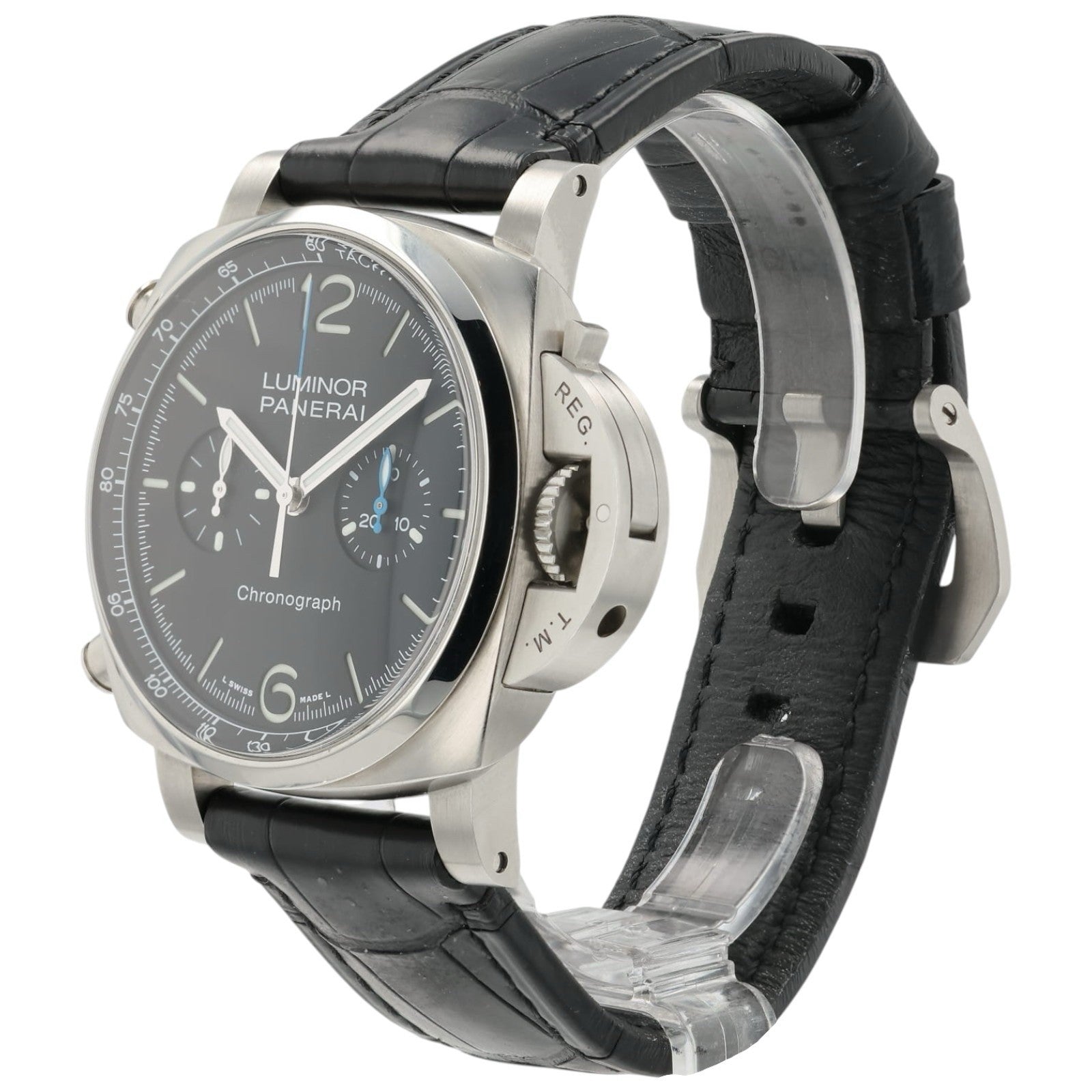 Panerai Luminor Chrono Black Dial Stainless Steel 44mm Automatic Men’s PAM01109
