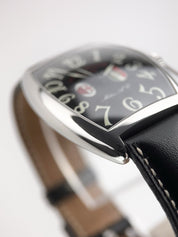 Franck Muller Milan AC Stainless Steel Black Dial 31mm Automatic Mens Watch 2852