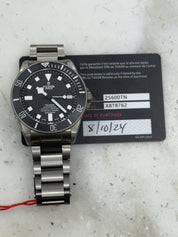 2024 Tudor Pelagos Date Black Dial Titanium Men's Watch 25600TN - Box & Papers