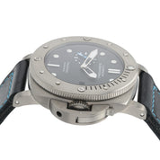 Panerai Luminor Submersible Black Dial Titanium 47mm Men's Auto Watch PAM01305