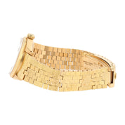 Rolex Date 18k Yellow Gold 31mm Silver Color Dial Automatic Women's Watch 6629