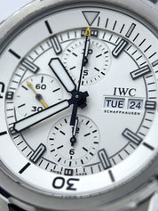 IWC Aquatimer Chronograph IW376802 Automatic Day Date Silver Dial Men's Watch